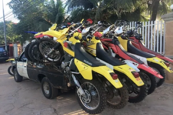HONDA AND SUZUKI BIKES